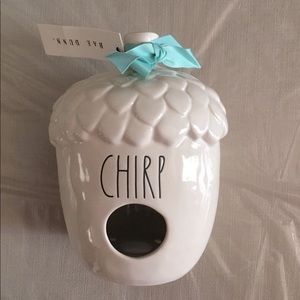 Rae Dunn "Chirp" birdhouse